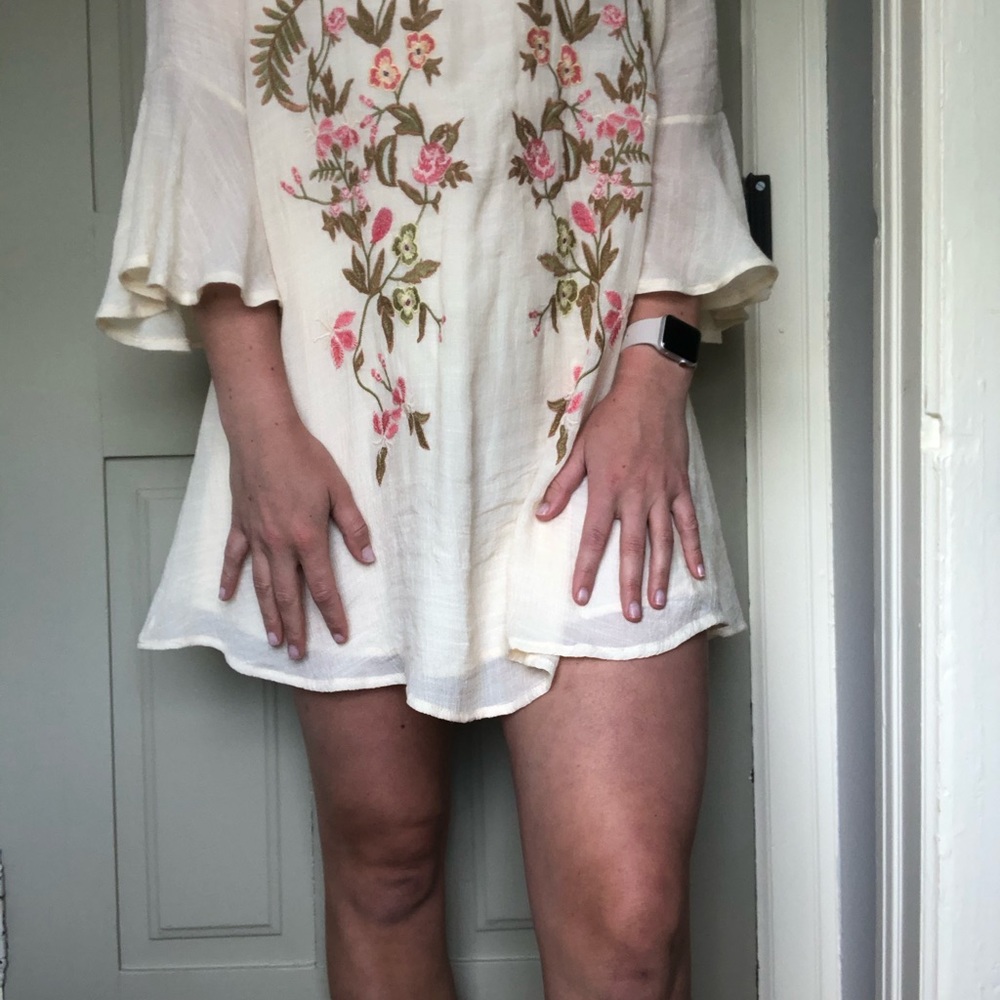 Embroidered altar’d state dress